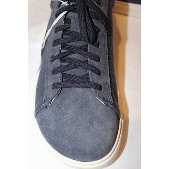 NIB Birkenstock Unisex Suede Bend Sneakers MID BLUE EU 42 M 9 W 11 NIB NARROW - Picture 4 of 6